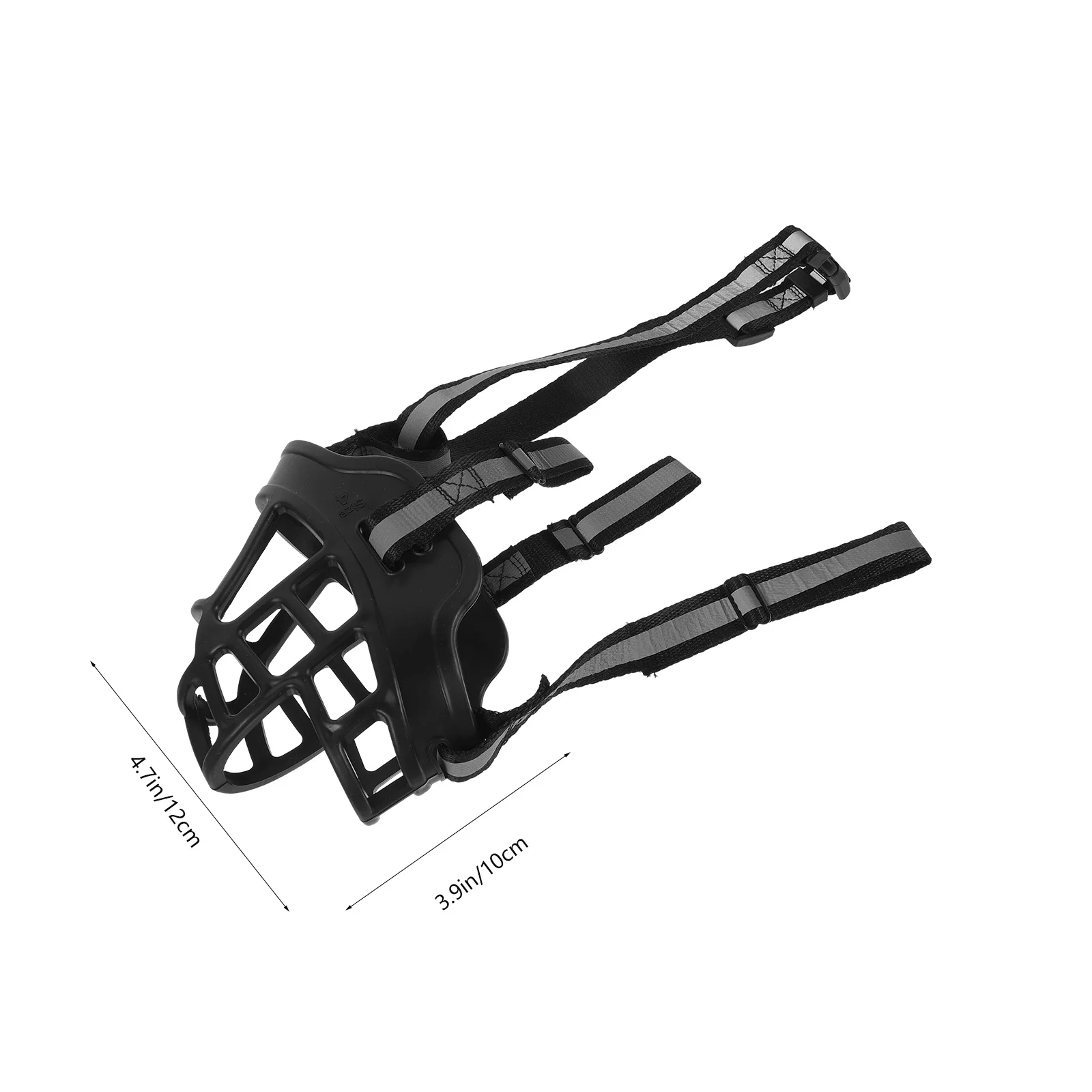 كمامة للكلاب قابلة للتعديل من مادة Tpr قابلة للتنفس ومضادة للحشرات للكلاب المتوسطة والكبيرة، كمامة آمنة للحيوانات الأليفة في الهواء الطلق، جرو محمول