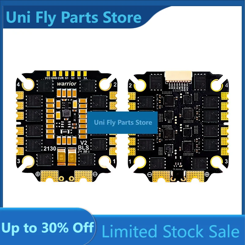 UniFlyAocoda-RC Warrior 3065S/3075S 65A /75A 4-IN-1 ESC 30MMFPV Freestyle Racing Spare Parts