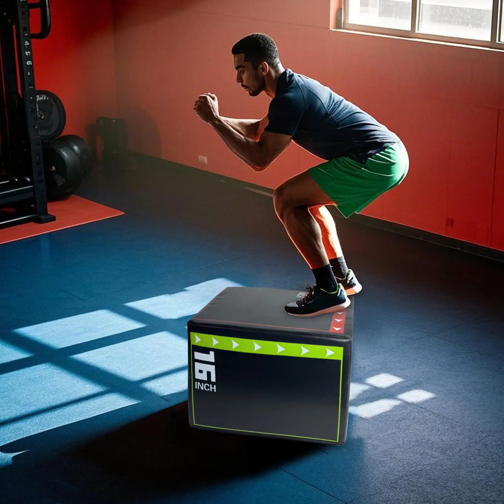 Step up Box for Workout Shockproof Non-Slip jumping goat Box Gym Supplies Jumping Training Tool for Fitness Exercising Workout