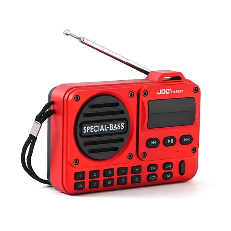 Portable Bluetooth Radio with Full Frequency Band and Full Channel Functions Card Insertion Radio with Automatic Channel Search