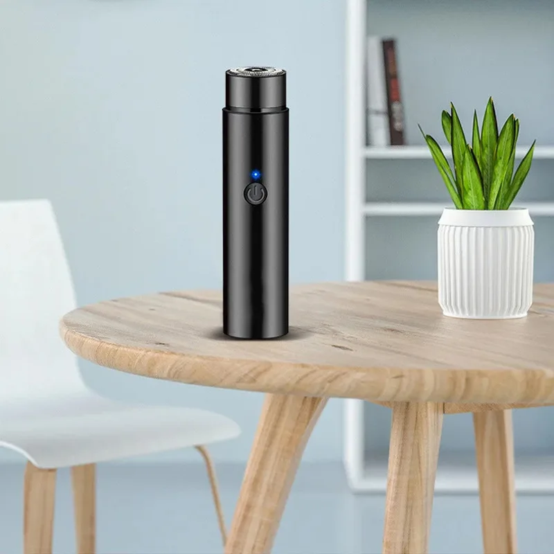 Mini Portable Electric Shaver Shaver, Self-Assistant Hair Maker,Cordless Rechargeable, For Eyebrows, Upper And Lower Lips, Cheek