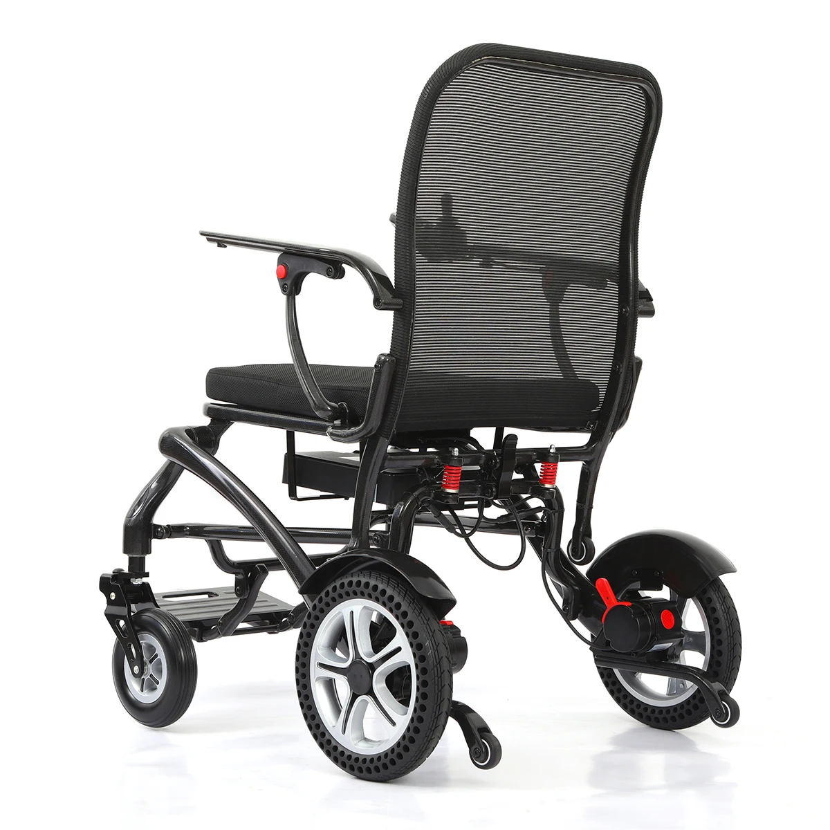 High Quality 18.5KG Carbon Fiber Electric Folding Lightweight For Disabled People Rehabilitation Equipment