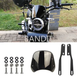 Motorcycle Windshield Front Panel Shroud Front Windshield FOR Macbor Eight Mile 500