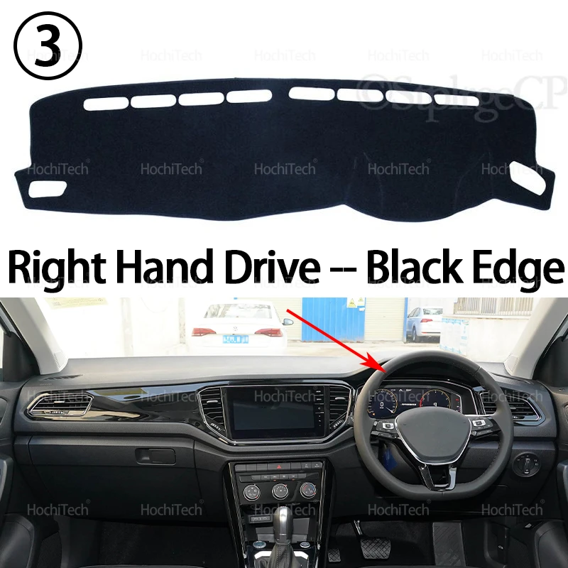 Anti-schmutzige Matte Pad Sonnenschirm Dashmat Schützen Zubehör Für Volkswagen VW T-Roc T ROC TROC A11 D11 2017 2018 2019 2020 2021 2022 – Detail 10