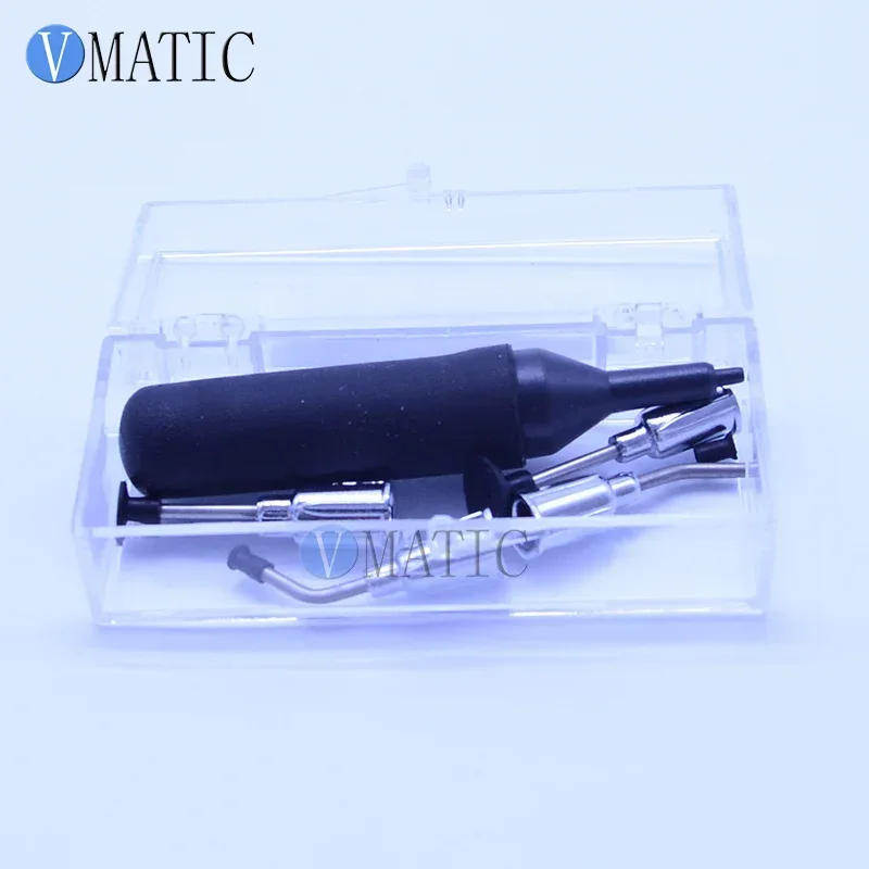 Free Shipping SMD SMT IC Components Extractor Vacuum Handling Tool + 2 Sucker Tips