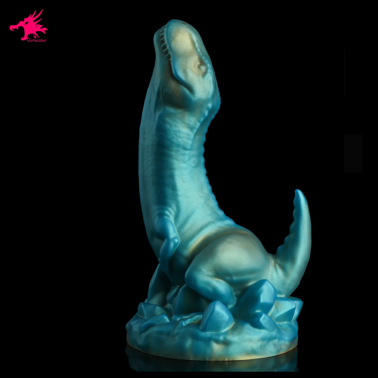 Nothosaur VELOX Dildo With Strong Suction Cup Silicone Thick Anal Plug Dinosaur Dildo For Hands-free Play Adult Sex Toys