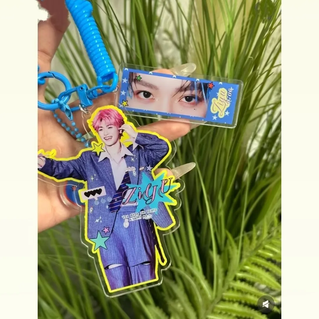 

Новый креативный кулон в виде акриловой звезды для школьной сумки поддерживает окружающую украшение Ziyu, брелок для ключей