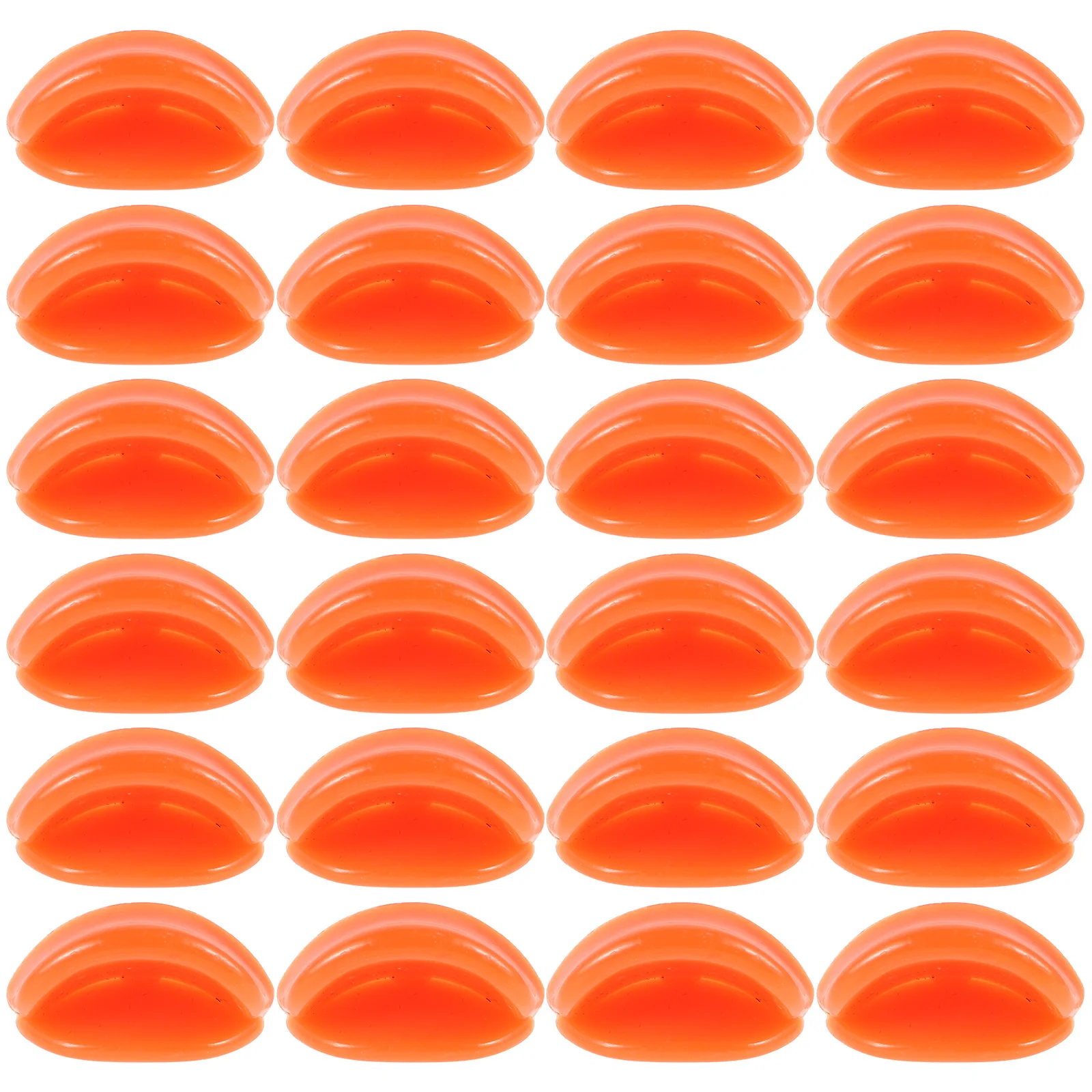 

50 Pcs Duck Mouth Kit Resin Orange Beak for DIY Crafts Toys Decoration Handmade Projects Filling Stuffed Animals