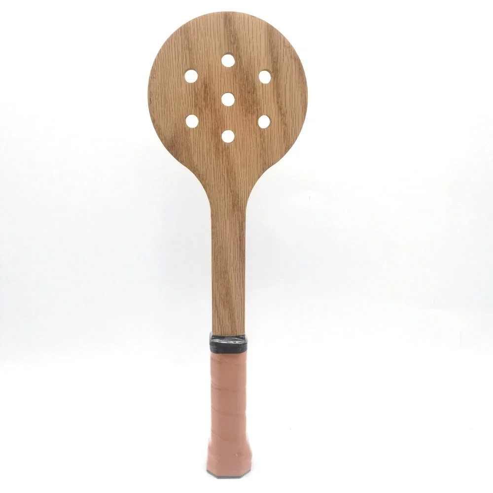 Wooden Tennis Spoon Sticking Practice Tennis Racket Tennis Sweet Spot Trainer Tennis Training Aid Outdoor Sports