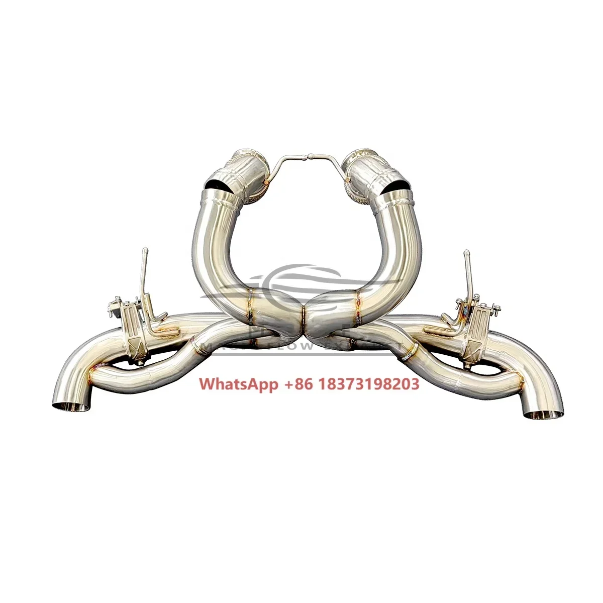 OEM Stainless Steel 304 Exhaust Pipe System for Mclaren GT 4.0T V8 2019-2023 Axleback Remote Control