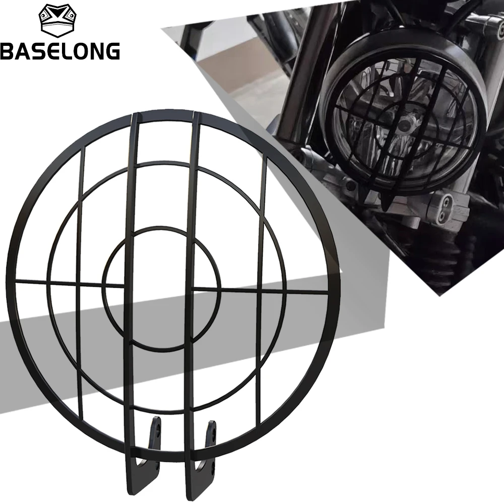 FOR BMW Rninet 2014-2023 R1200 NINE-T Scrambler Urban GS Pure Racer Motorcycle Headlight Guard Protector Grille Grill Covers