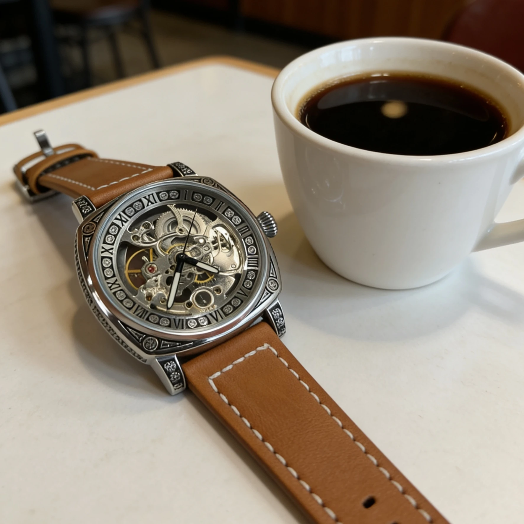Novo Relógio Mecânico Vintage - Luxury Watch It avaliação e preço