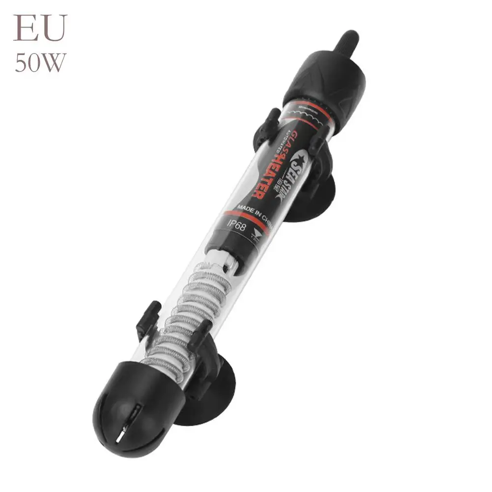 Chauffe-eau d'aquarium réglable 25W-300W, thermostat submersible à température constante automatique