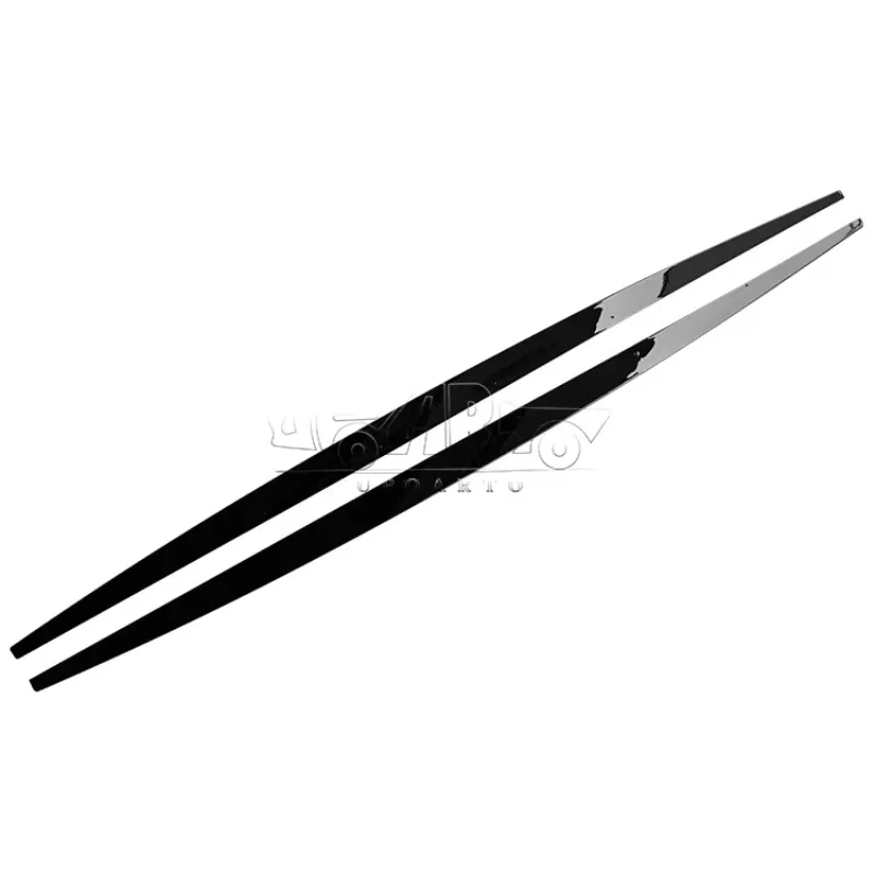 F22 Side Skirts Extension 2 PCS Carbon Fiber Looks Side Skirt for BMW 2 Series F22 Coupe 2014 2015 2016 2017 2018 2019 2020 2021