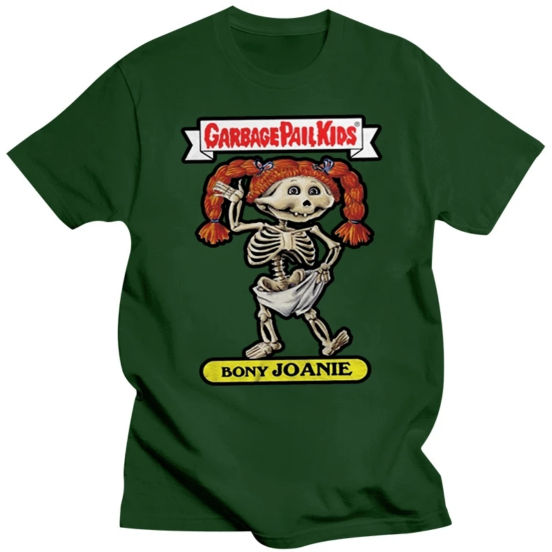 Garbage Pail Kids T Shirt Bony Joanie Official Mens Black Men T-shirts Summer Style Fashion Swag Men T Shirts