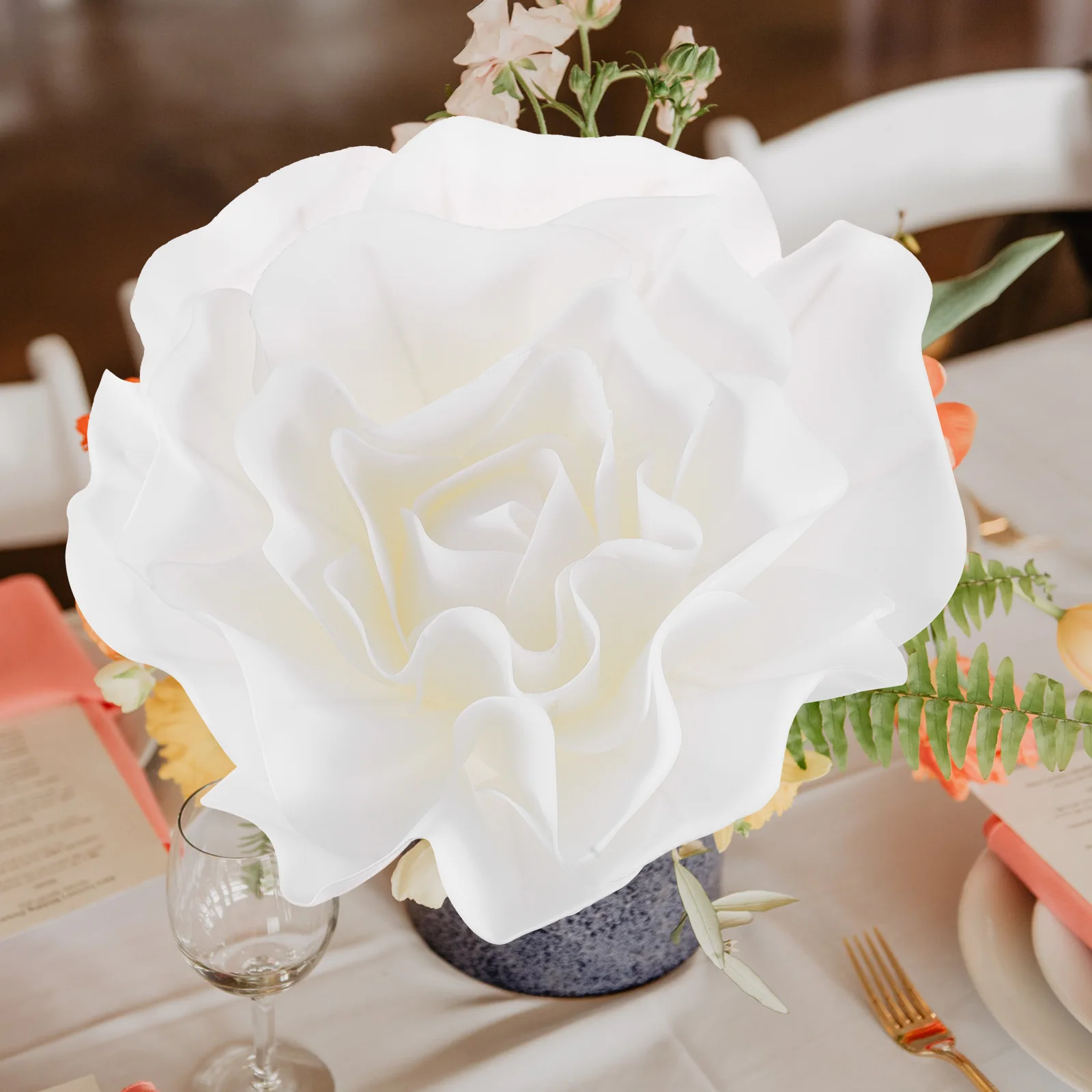 

Artificial Flower Fake Rose Heads Decor Wedding Red Roses BulkRose Faux Flowers HomeDecoration ArtificialFlower Rustic Farmhouse