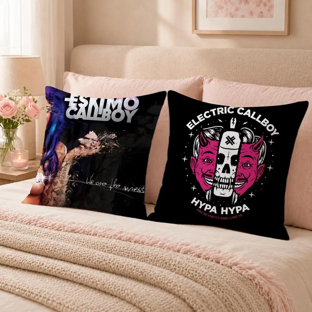 Electronic Band E-Electric CallboyS Cushion Cover Double-Sided Printed Pillow Cover Hypoallergenic Dust-Mite Proof