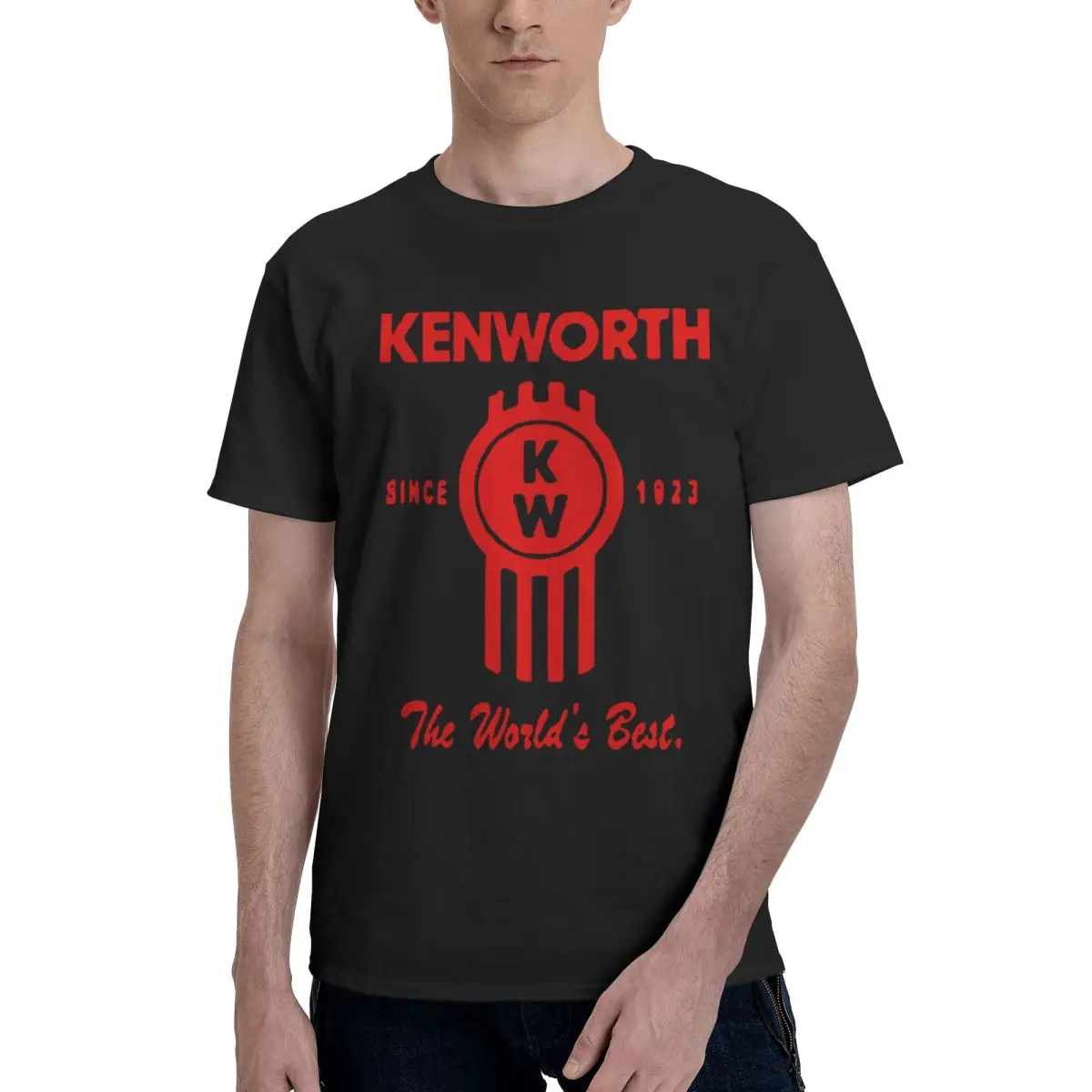 

Kenworth Logo (3) 100% хлопок, повседневная дышащая удобная летняя забавная мужская футболка, мужская одежда