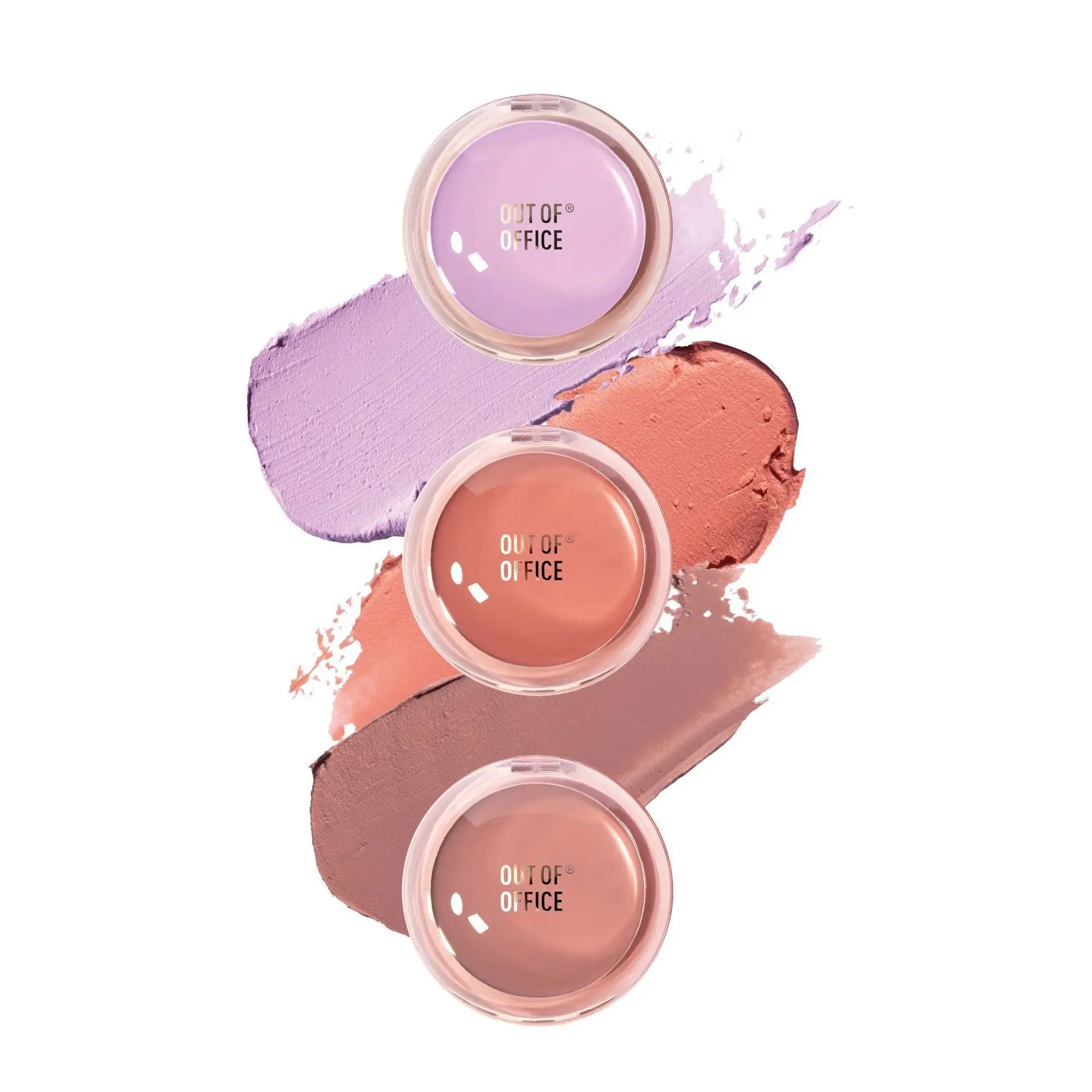 

OUT OF OFFICE Cream Blush Stick - Matte Airy Mousse Multi-Use Blush Balm Natural Flush Cheek Color, Portable Long-Lasting Blush