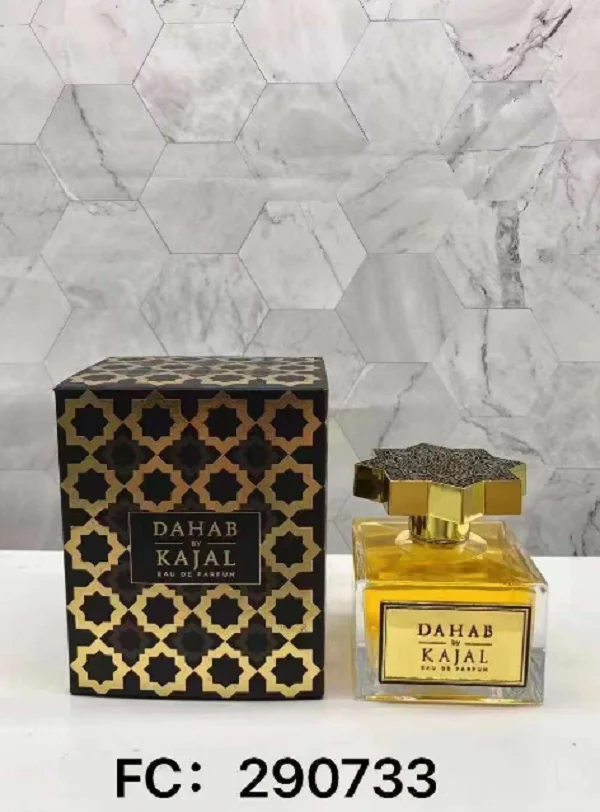 Designerska szklana butelka Kajal Almaz Lamar Dahab Warde Masa Jihan Iii 100 ml spray 3.3Oz Fasty Ship