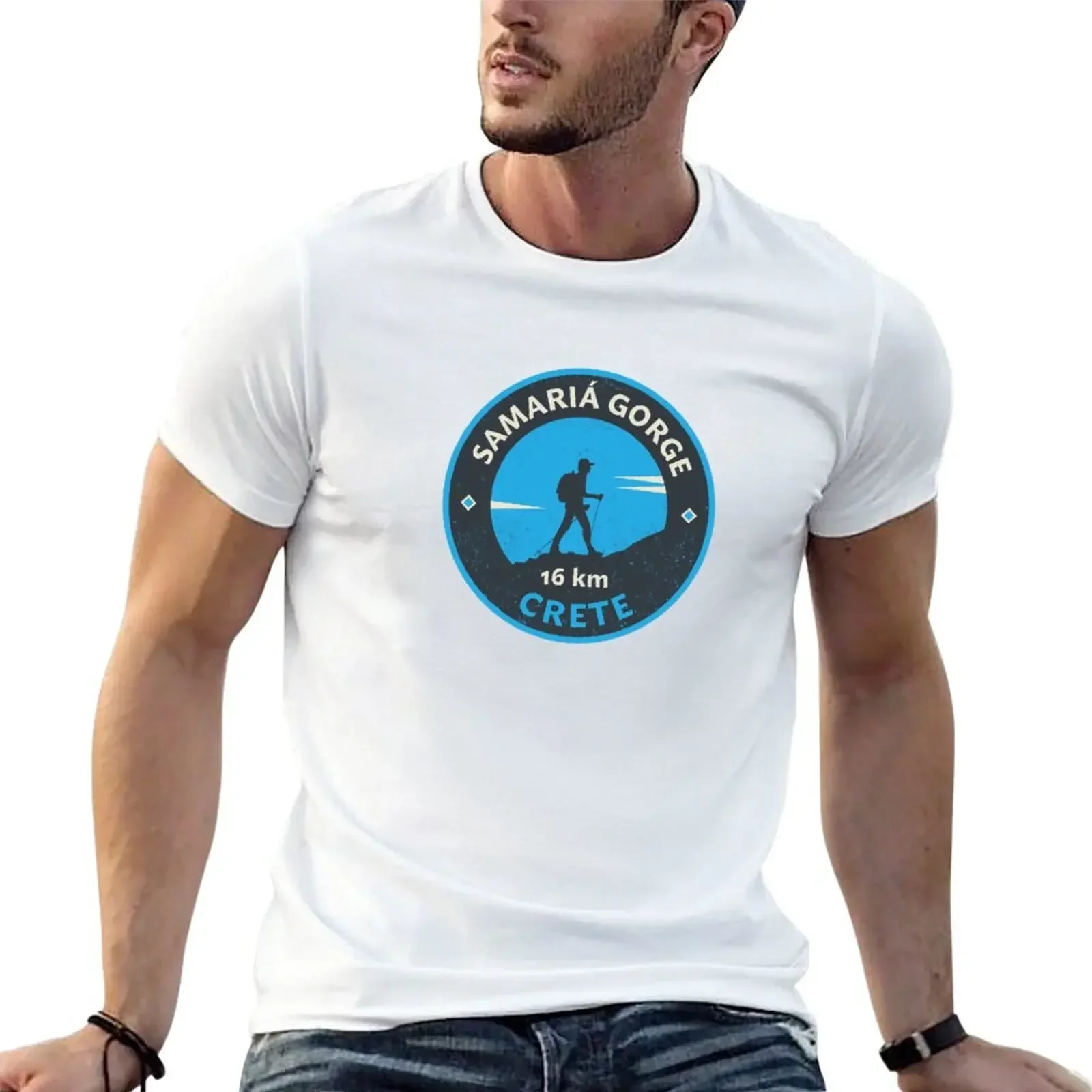 Samaria Gorge, Greece T-Shirt shirts graphic tees heavyweights tops t shirt for men