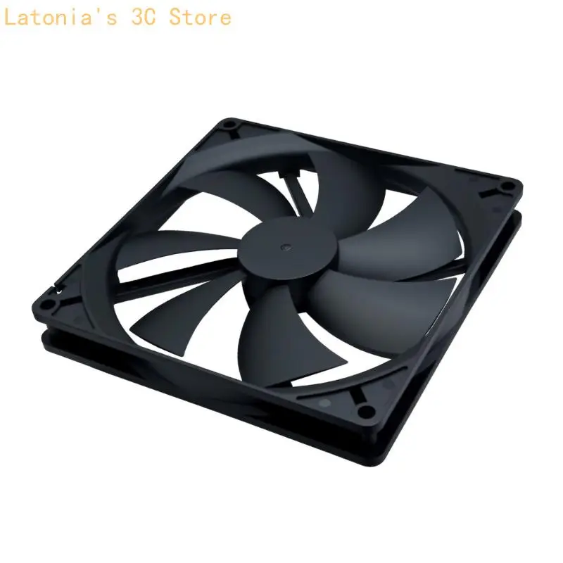 180x180x25mm Lüfter 80CFM Luftstrom 12V für verschiedene Umgebungen Geräuscharm X3UB – Detail 3