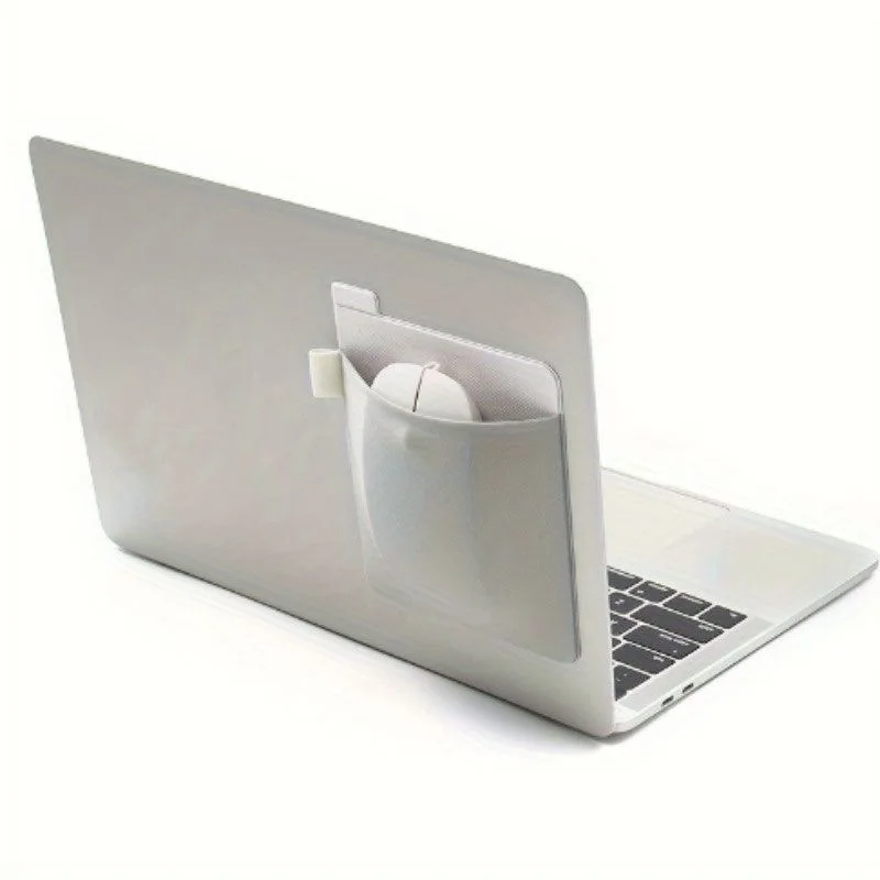 New notebook paste mouse bag, portable portable hard drive paste storage bag, porous mouse storage bag