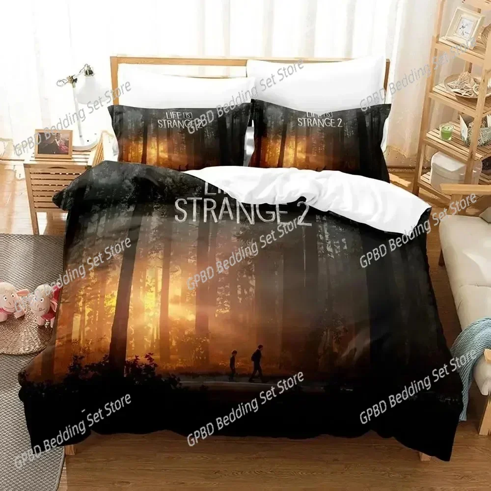 3D Print  Game Life is Strange Before the Storm Bedding Set Single Twin Double Queen King Cal King Size Bed Linen Set