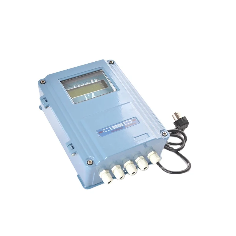 Shanghai Cixi TDS-100H Wall Mounted and Handhold Portable Clamp on Ultrasonic Water Flow Meter Battery  Ultrasonic Flowmeter