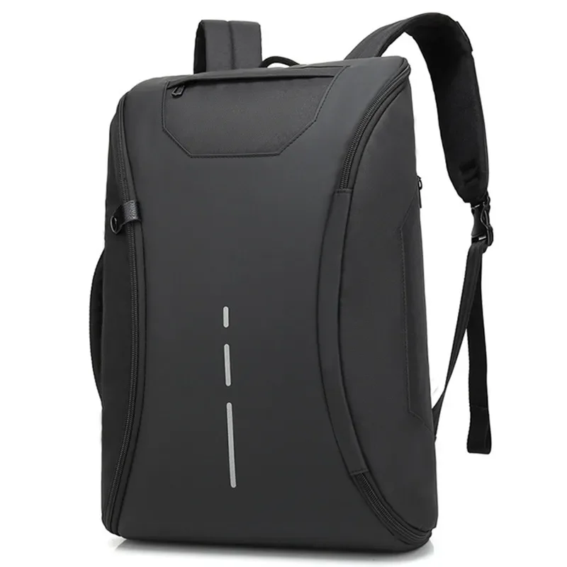 Detachable Business Computer Bag Waterproof Backpack Laptop Tablet Travel Storage Bags Shoulder Handbag USB Charging Schoolbag