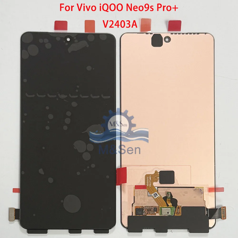 6.  78" Oryginalny AMOLED Ekran LCD V2338A do Vivo iQOO Neo 9 5G, Ekran do iQOO Neo 9 Pro 5G/ Neo 9s Pro+ z Ramką — zdjęcie produktu 3