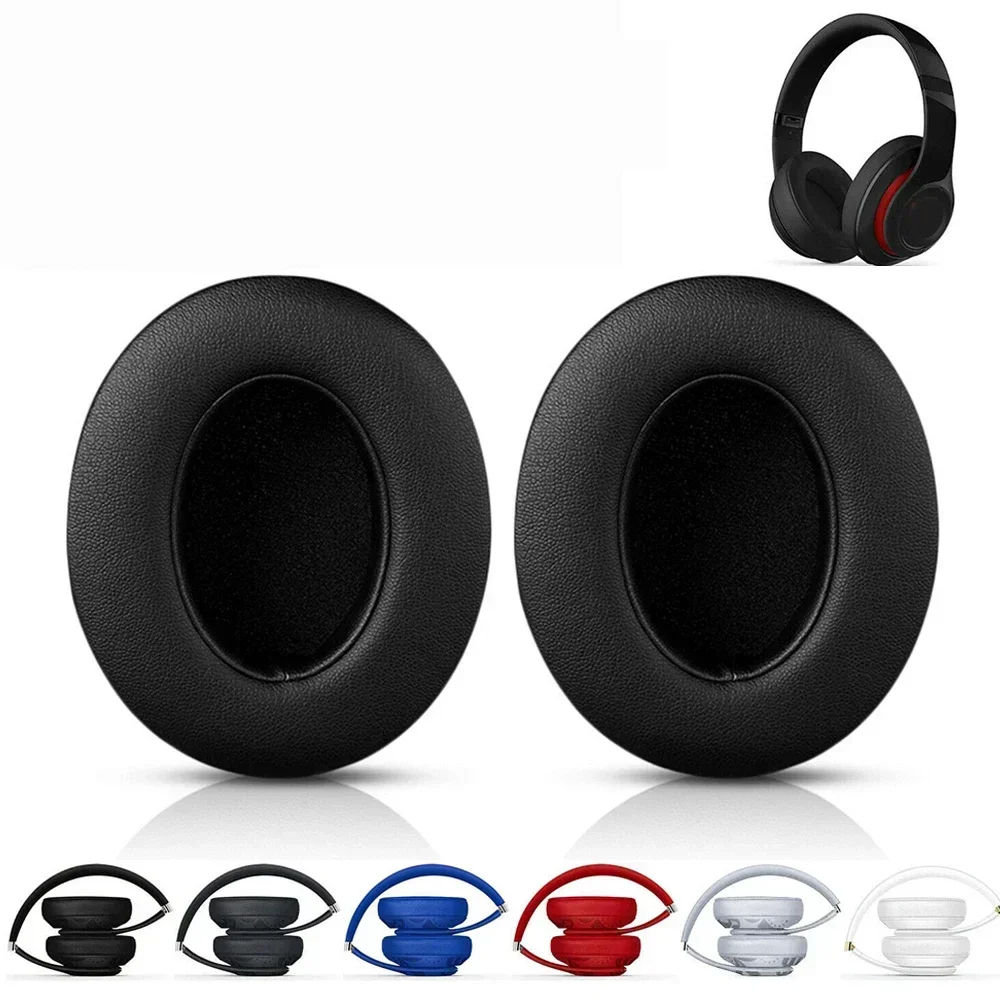 1 Pair Headphone Accessories Replacement Ear Pads Soft Sponge Cushion For Beats Studio 2 3 Wireless Wired Earpads For Studio 3 2