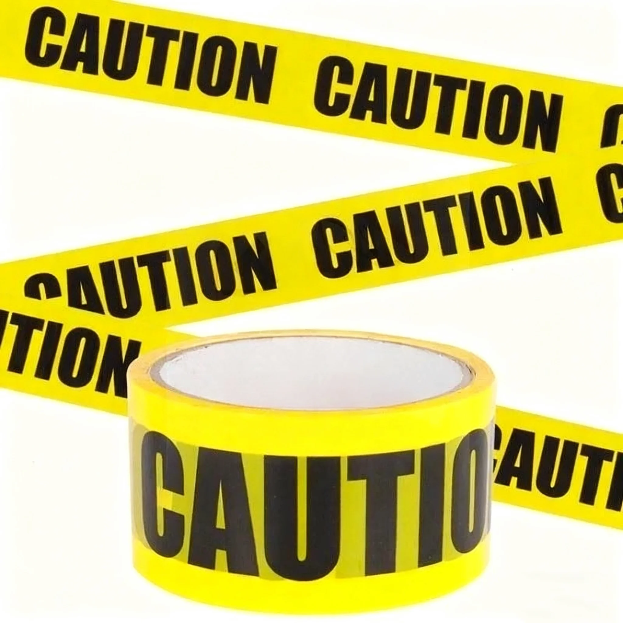 Warning Tape Danger Caution Fragile Barrier Remind DIY Sticker Work Safety Adhesive Tapes For Mall Store School
