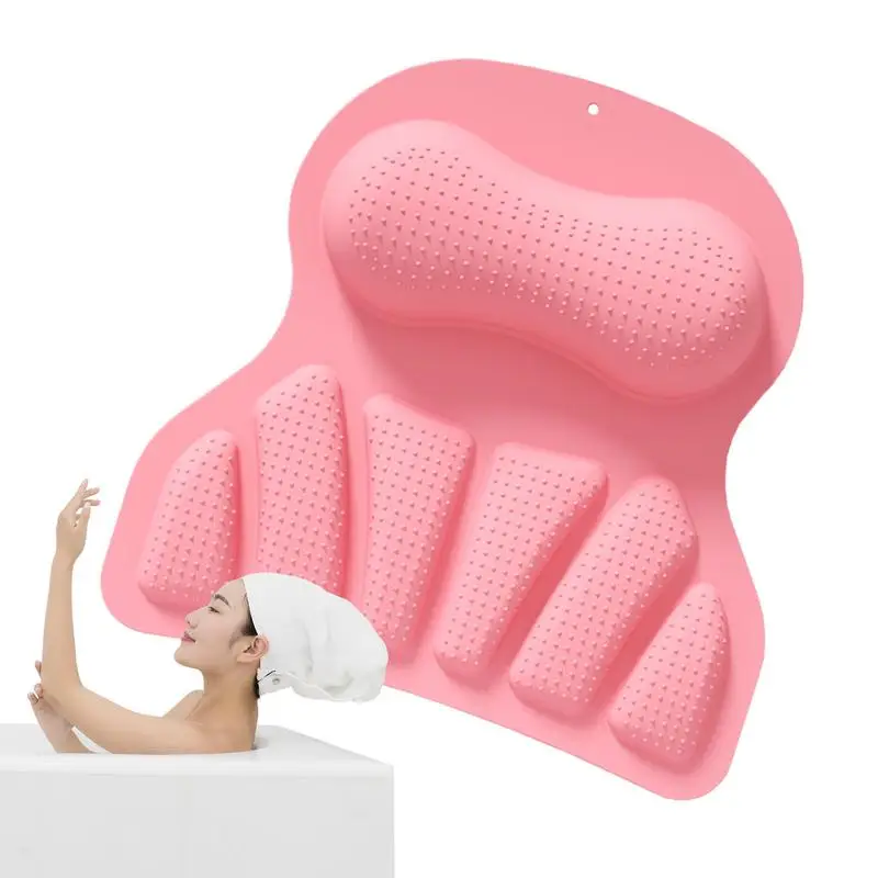 Bathtub Pillow Headrest Suction Cups Neck Pillow Bath Tub Pillow Back Support Neck Pillow Bath Tub Pillow Relaxing Bath Pillows