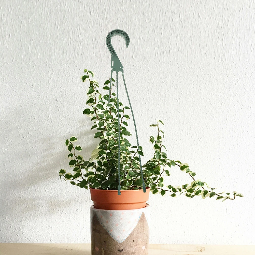 

5pcs Hanging Plant Pots Hooks Durable Chain Clips for Indoor Ceiling Spider Plants Succulents Decor Spacesaving Planter Hanger