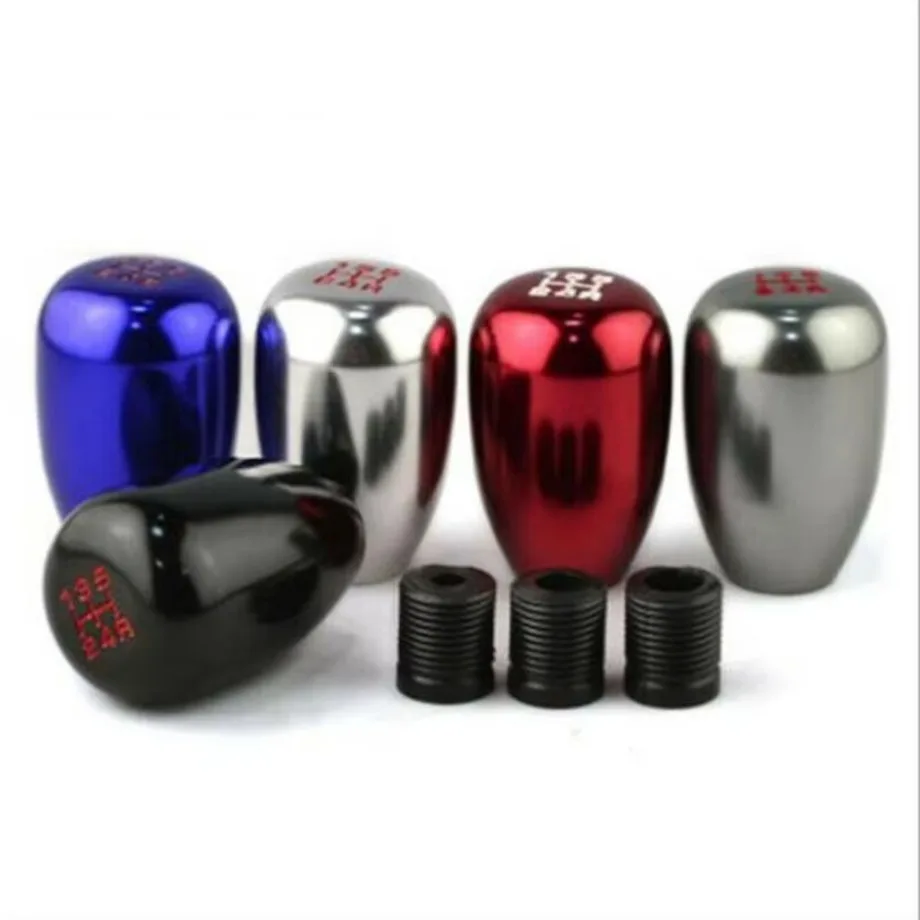 5 Speed JDM Manual Aluminum Weighted Shift Knob Short Gear Shifter Knob 7 Colors