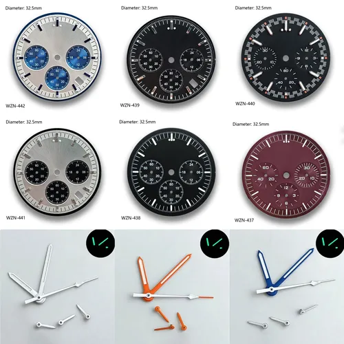 Imagen 1 del producto 32,5 mm VK63 Velocidad--.master Reloj personalizado con esfera S Accesorios Reloj personalizado