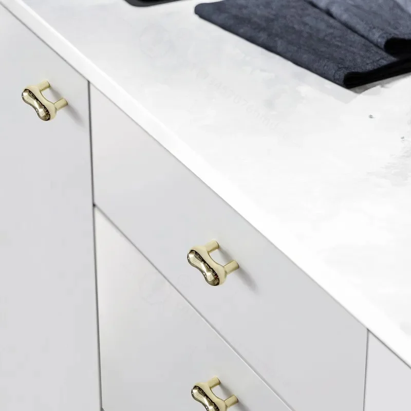 Modern Simple Creative Drawer Handle Small Knob American Light Luxury Style for Bedside Table Kitchen Cabinet Wardrobe Door