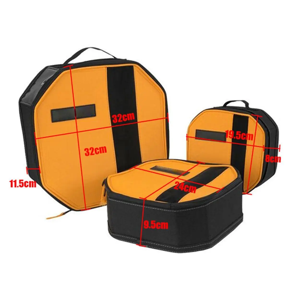 For TB-192-C Octagon Tool Mate 3 Pack - Puncture- Polyester ToolBag