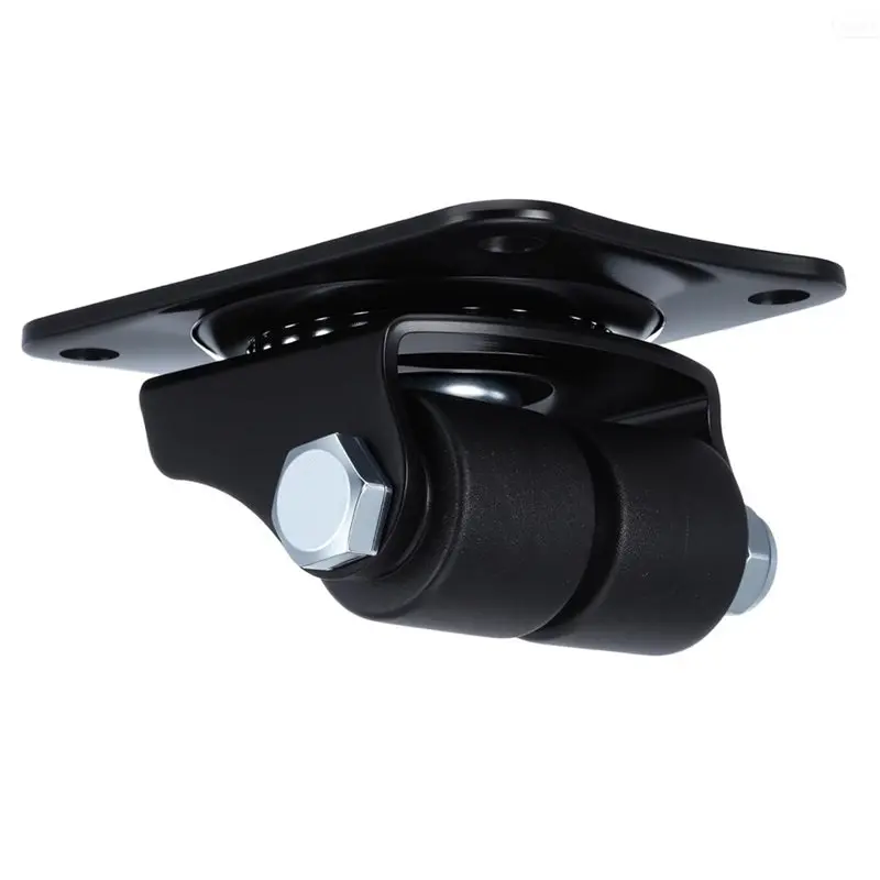 ABKP-For 1, 100 Lbs Capacity For 4 Pcs 1 Inch Heavy Duty Low Profile Swivel Casters Double Wheel Design