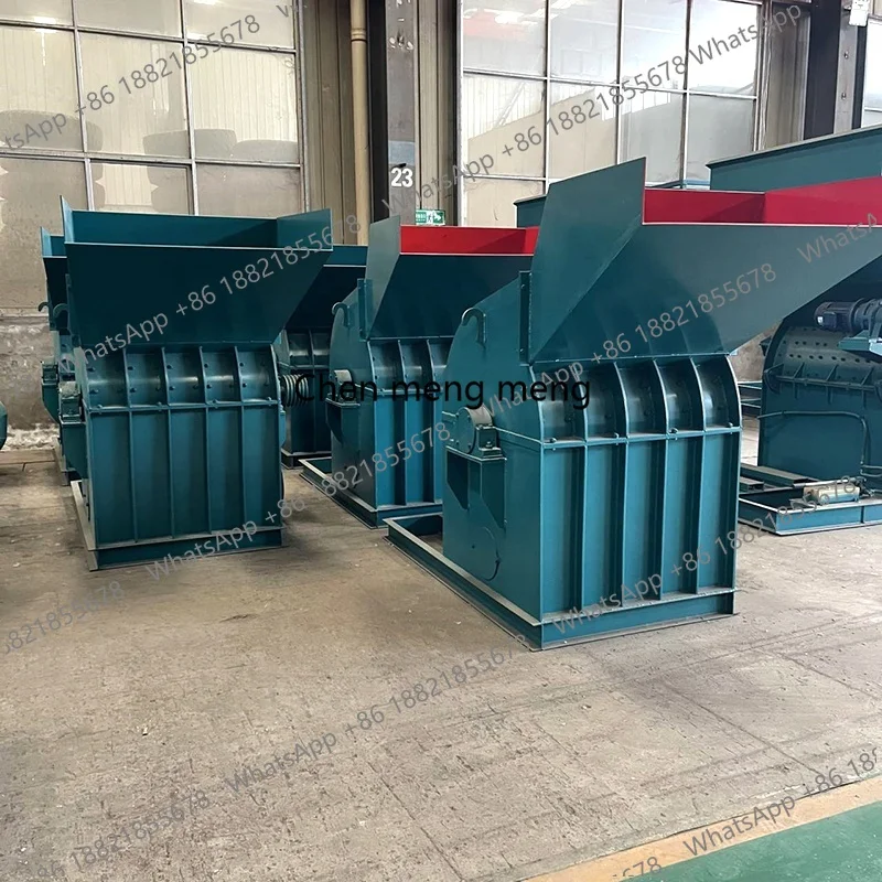 Woodworking Chip Crusher Machinery Fine Wood Powder Grinder Wood Crusher Machine For Making Sawdust