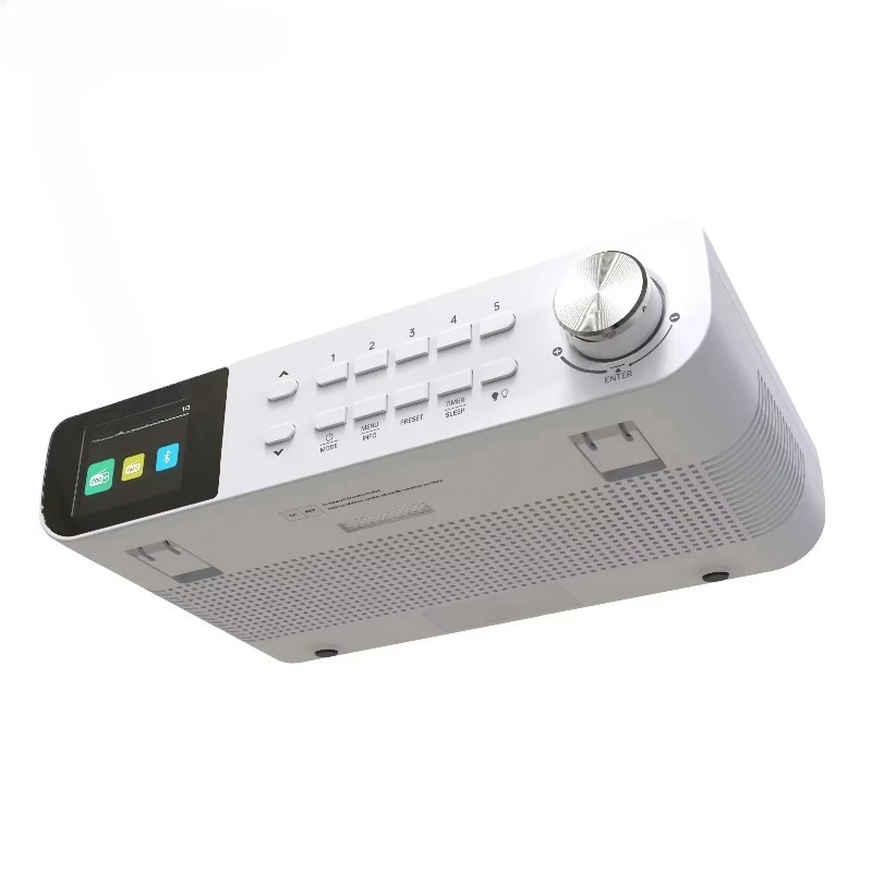 

Digital kitchen radio with large TFT screen DAB/FM/Bluetooth Internet clock/flashlight with home radio