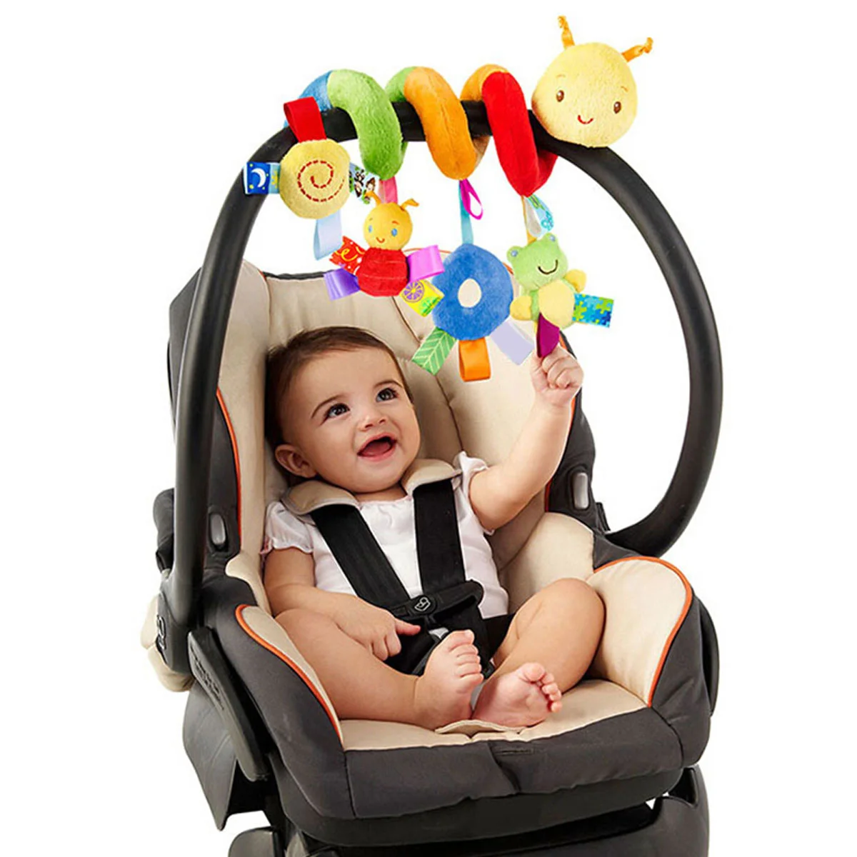 Accesorios para cuna, juguetes para niña, asiento de coche, sonajeros para bebés de 6 a 12 meses