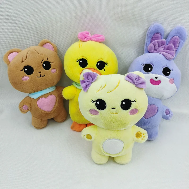 New BORN PINK World Tour Pink Plush Doll Official Plushies Jennie Lisa Rose Jisoo Kawaii Stuffed Animals Toys Fans Birthday Gift