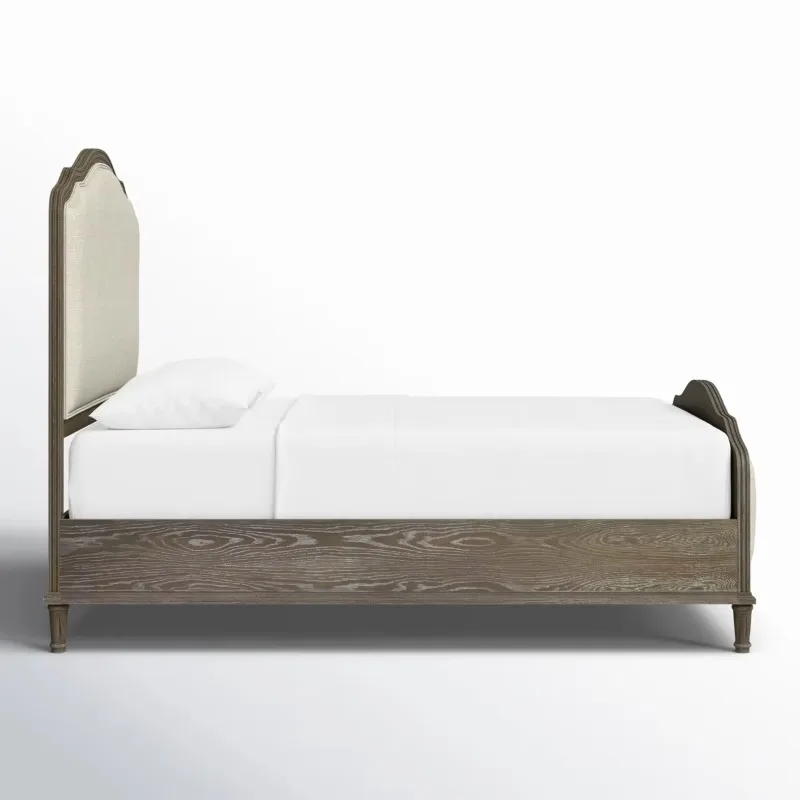 Solid wood bed, exquisite craftsmanship, suitable for bedroom use, factory direct supply