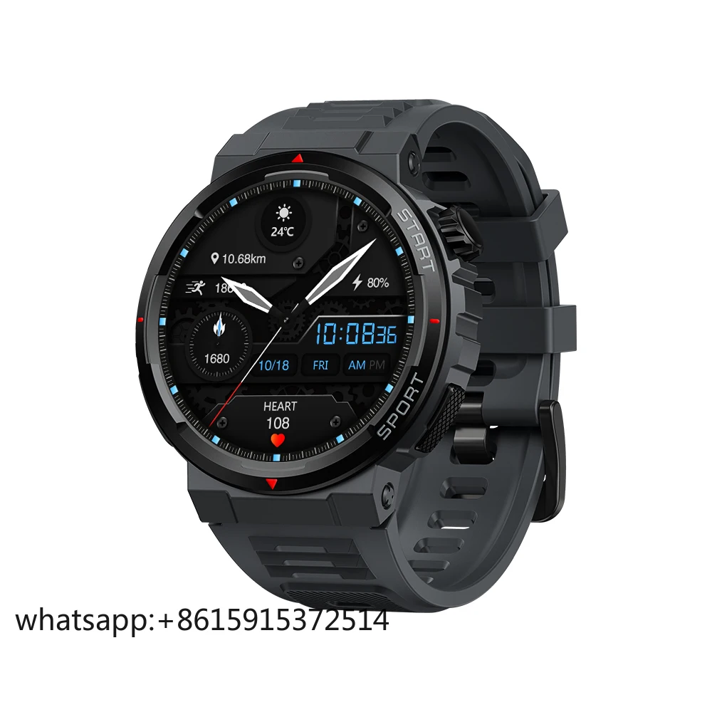 

New Zeblaze Ares 3 Plus 1.43'' HD AMOLED Display Smartwatch Bluetooth Phone Calling New 3D Interactive Sports Smart Watch Men