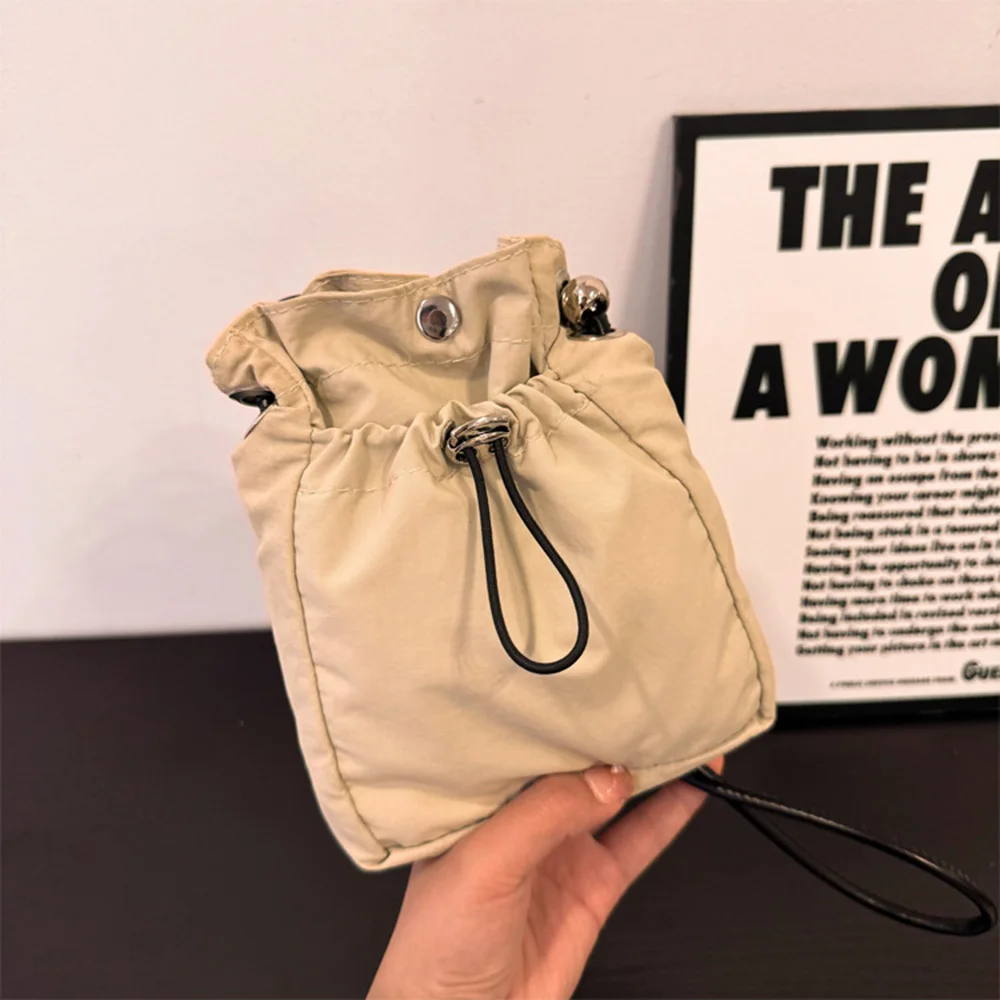 

Nylon Crossbody Bag Soft Mini Phone Wallet Multifunctional Square Shoulder Bag Crossbody Purse Canvas Messenger Bags For Woman