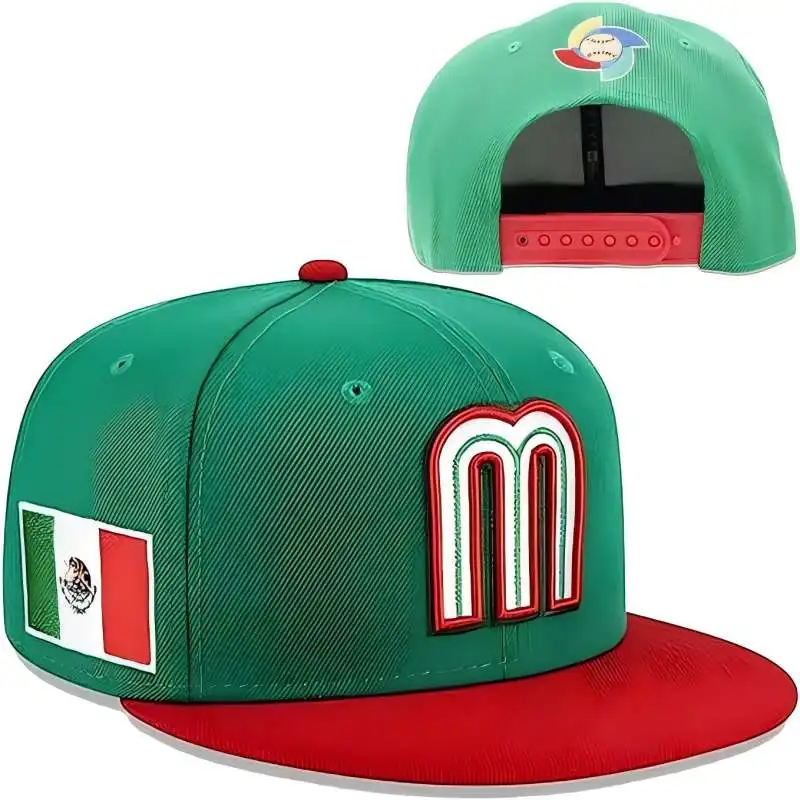 Mexico M Letter embroidery Baseball Cap men women Adjustable Hip Hop Cap For Unisex outdoor casual hat Cotton Snapback caps