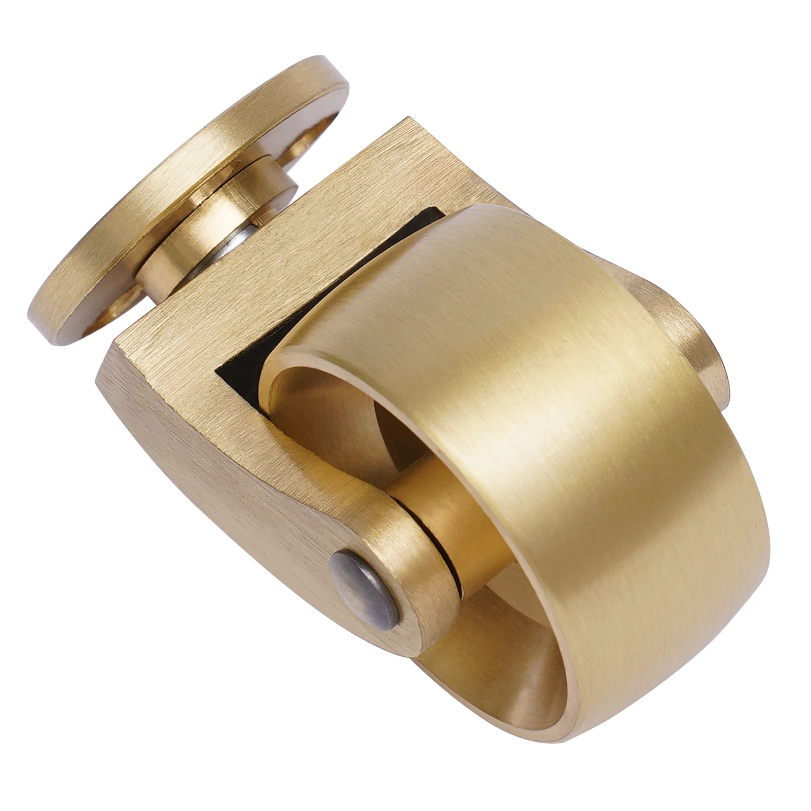Durable 4-Pack Heavy-Duty Brass Casters with 440lb Weight Capacity and Easy Installation