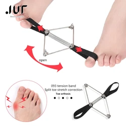 Toe Straightener Hallux Valgus Corrector Belt Foot Stretch Recovery Training Exerciser Strap Thumb Elastic Band Foot Tools